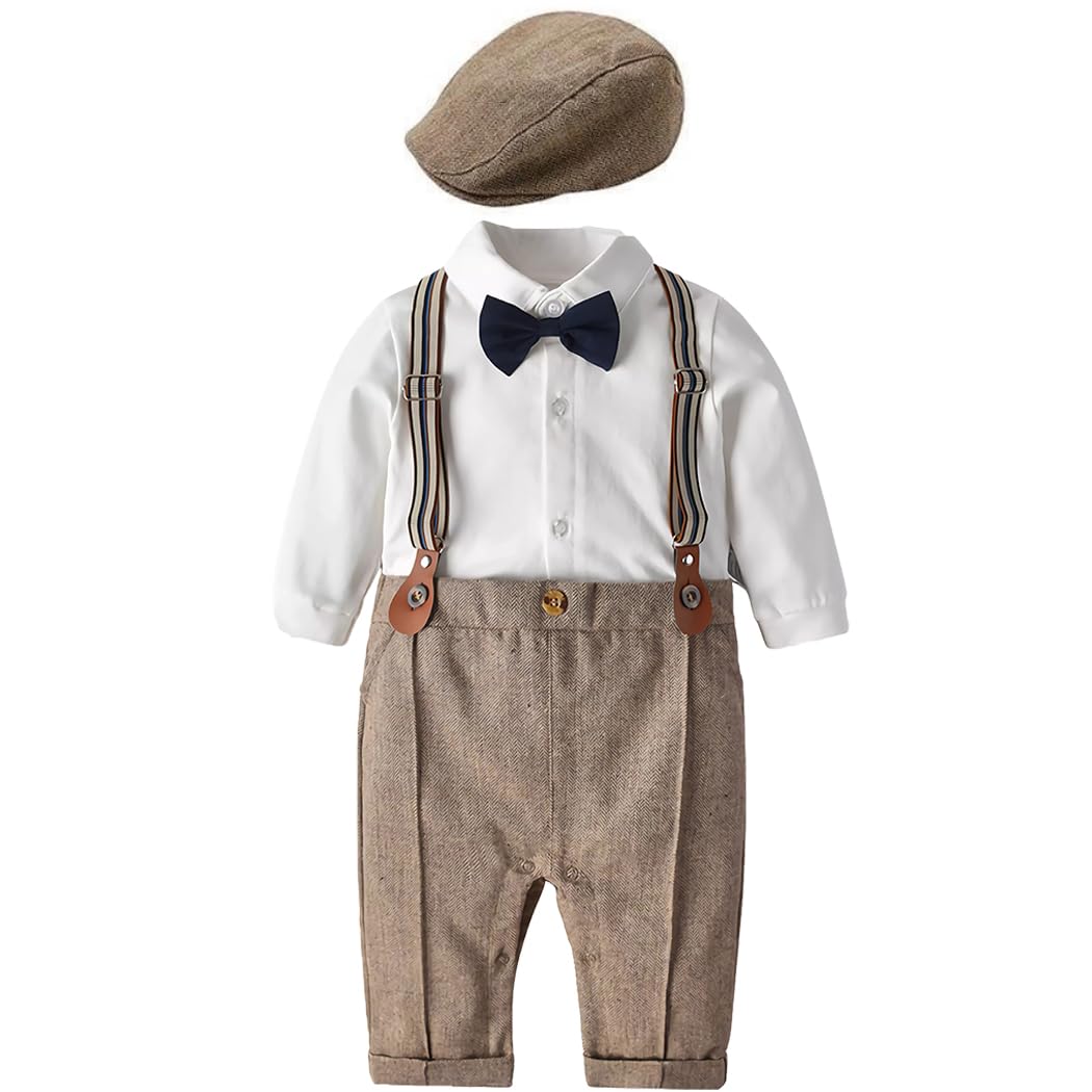 

SLINX Детский формальный ромпер для мальчиков с длинным рукавом, твидовый, британский, мягкий, идеально подходит для и BXZ03 Размер Костюм, Мужская одежда, Рубашка, Подтяжки, Брюки, Лента, Стиль,