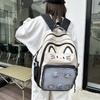 Stickerei Cartoon Ita Bag Preppy Stil Studenten Schultasche Transparente Tasche Itabag Mädchen
