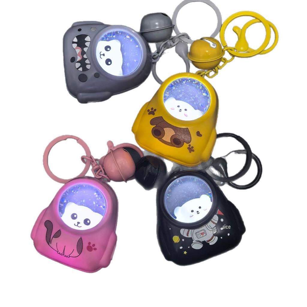 Little Bear Night Light Keychain Bag Charm - Cute Gift for Claw Machines