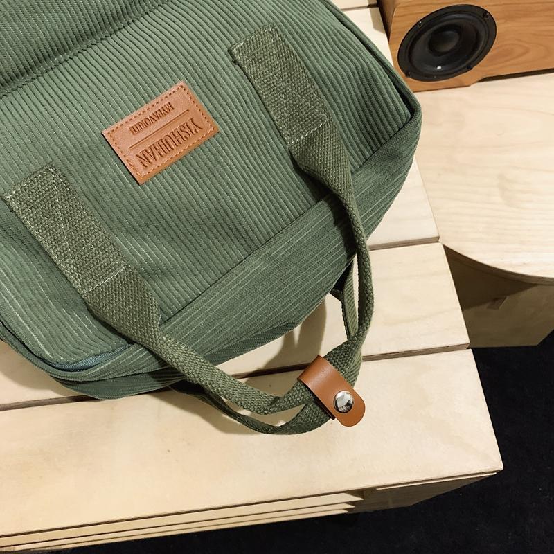 Cord Damen Rucksack Schultasche Schulmädchen Reiserucksack