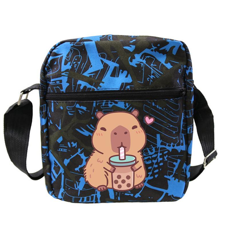 Fashion Versatile Children'S Portable Shoulder Bag Printed Trend Multifunctional Oblique Span Bag
