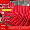 Modular Red ABS Flood Barrier for Garages and Malls