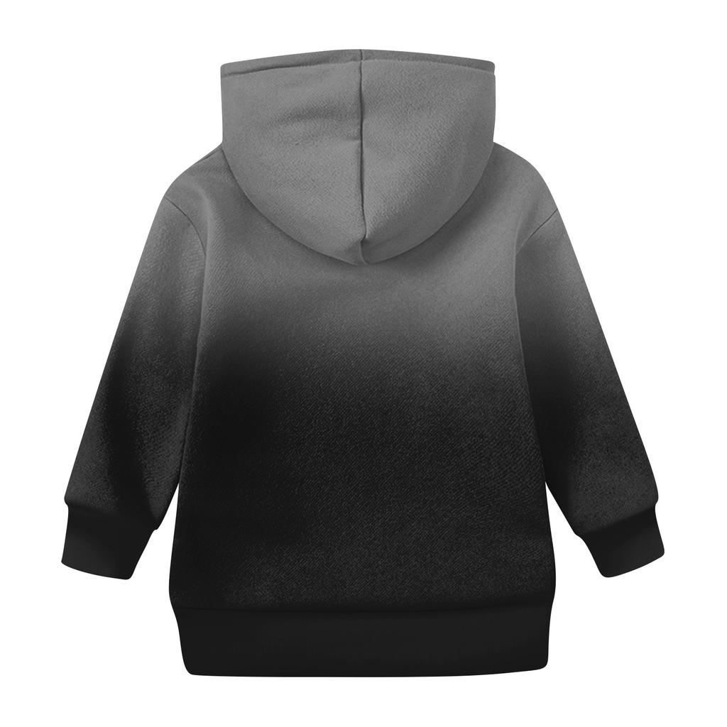 Kinder Hoodie Jungen und Mädchen Langarm Kapuzenpullover mit Tasche