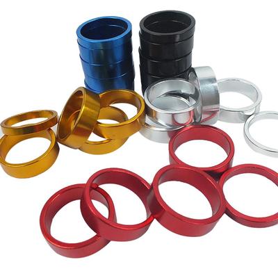 (Projector)Kleur Aluminium Mountainbike Balhoofdbuis Wasmachine Fiets Headset Stuurpen Spacer