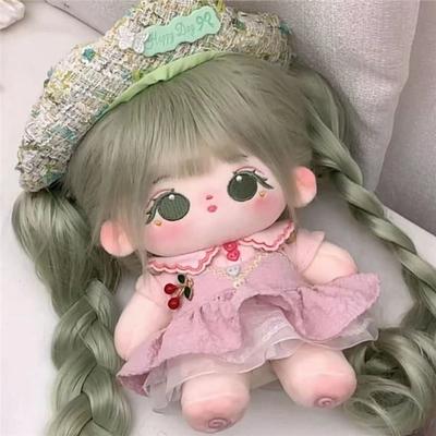 Trendy Cute Dress Clothes for 20cm Cotton Doll Pretty High Quality Kpop Plush Dolls Outfit Fashion Doll's Accessories