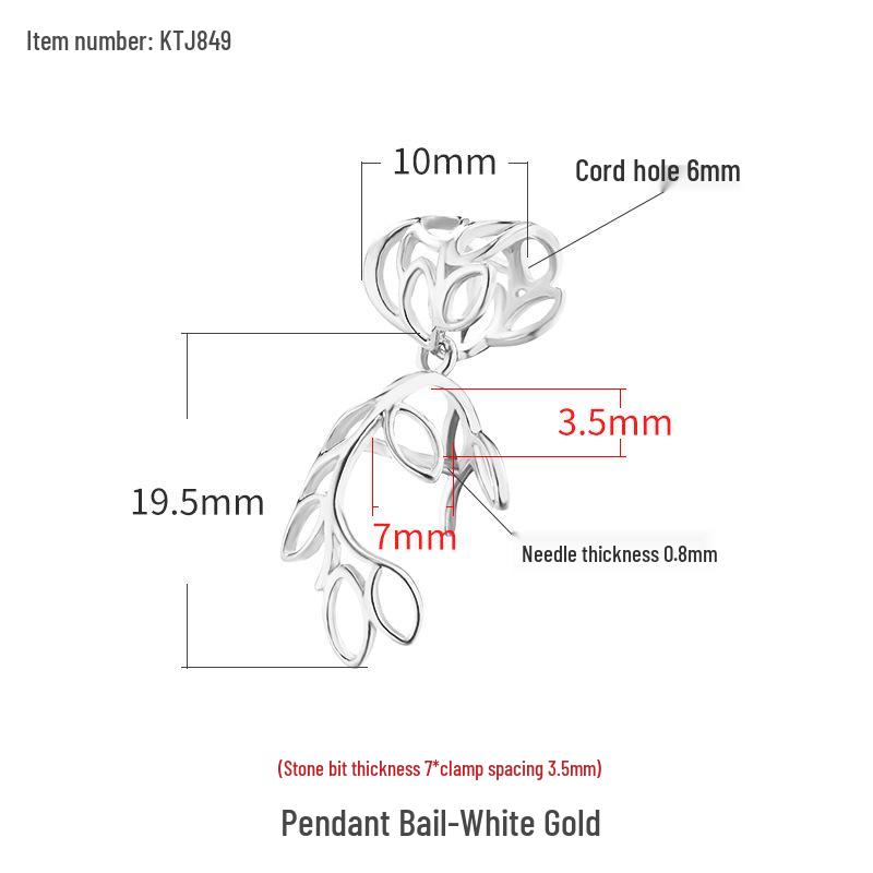 

S925 Sterling Silver Jade and Amber Pendant Setting with Turquoise Clip 925 Silver