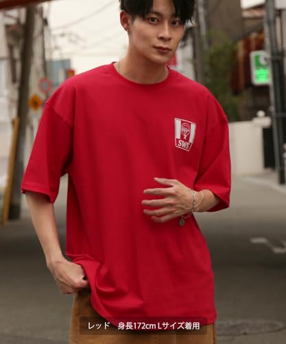 IMPROMES Casual SIDEWAYSTANCE SFC Short Sleeve T-Shirt, Men's, Black