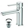 Invena GLAMOUR Chrome Washbasin Tap BU-02-001