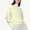 New FILA x Pepe Shimada Sweatshirt Women's Fluorescent Lime Green F11W133299F-YE