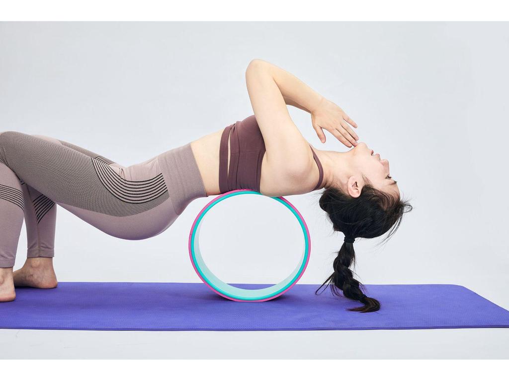 Yogahjul TPE Tre-delat set: Börjarhjälp för bakåtböjning & Pilatescirkel