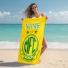 Personalized West Ham Crest Beach Towel Microfiber Beach Towel Thin Absorbent for Beach Swimming Yoga Bath Sports. 0910156