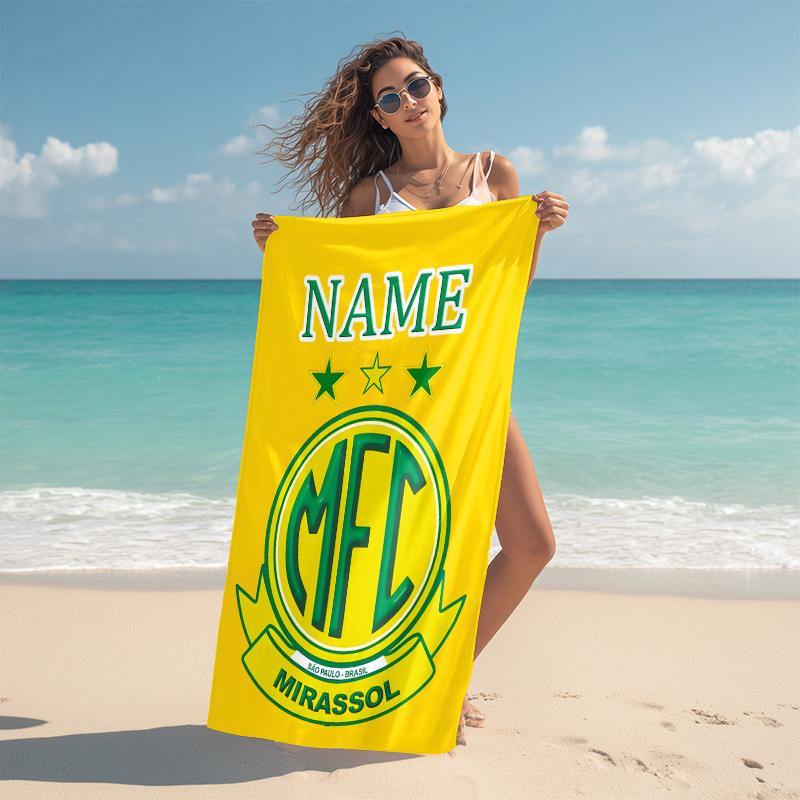 Personalized West Ham Crest Beach Towel Microfiber Beach Towel Thin Absorbent for Beach Swimming Yoga Bath Sports. 0910156