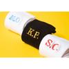 Personalised Initials Socks - Custom Embroidered Initials On Men's Cotton Crew Socks Monogrammed Groomsman Gift Idea for Him