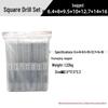 Industrial Grade Mortise Drill Bit - Steel Square Hole Opener for Woodworking