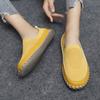 Women's Handmade Mesh Sneakers Slip On Loafers Breathable Casual Shoes Flats Summer