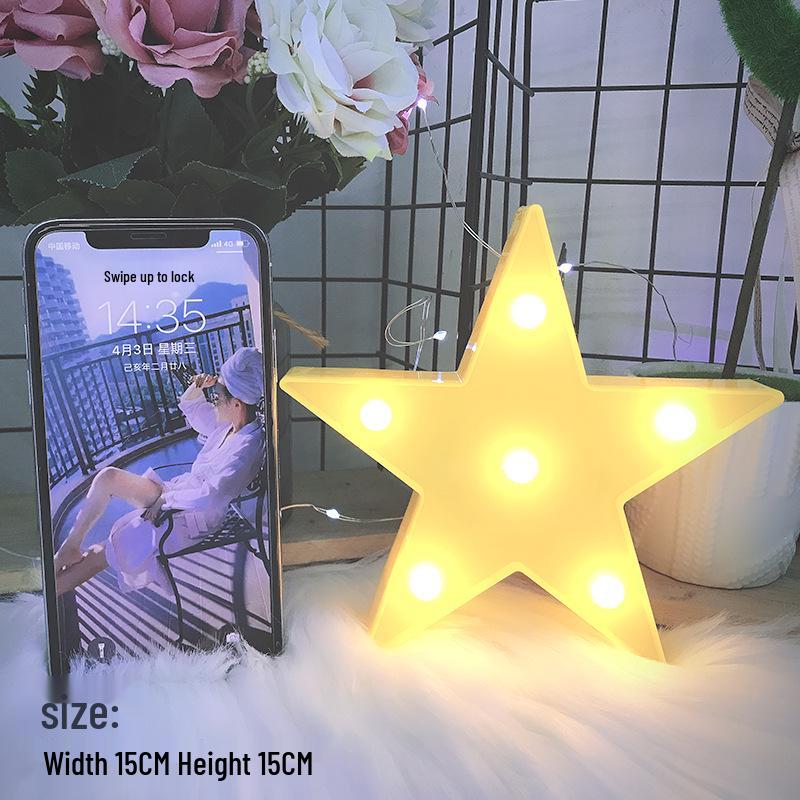 Korean Hot Selling LED Flamingo & Cactus Tabletop Night Light for Christmas Decoration