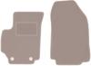Beige Velvet Floor Mats For: FIat Croma II Station Wagon (2005-2011)