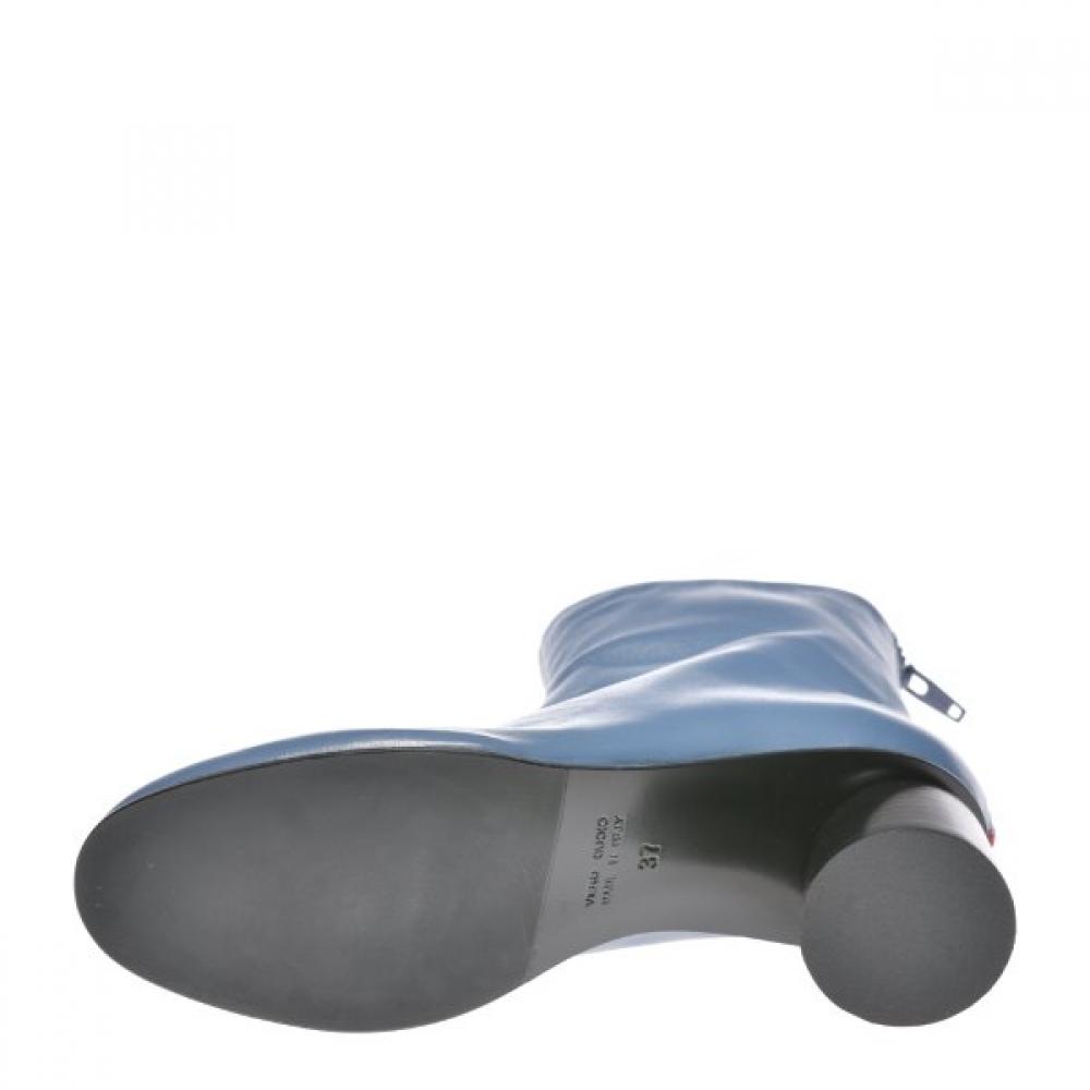 Halmanera Riccio Anna נשים S מינימלי עור כבש מגפוני קרסול hS23hal001bl