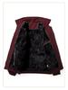 Men's Winter Trendy Thickened Lapel Workwear Coat - Loose Fit with Extra Velvet Lining.