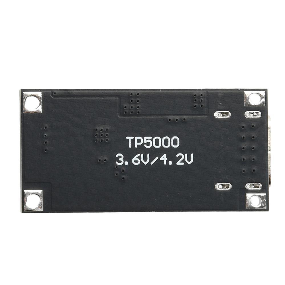 5PCS DC 4.5-9V TP5000 4.2V/3.6V 1A Li-ion Battery Charging Board Module Charging Management Power Module Board Type C