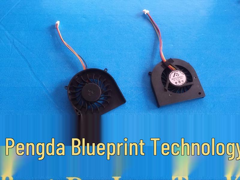 MH4506H05L 4507 4CM USB 5V Silent Laptop Exhaust Fan with Turbine Centrifugal Cooling 2.54 Two Line Interface