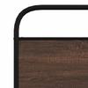 Bed Frame Without Mattress 90 X 190 Cm Brown Oak Effect