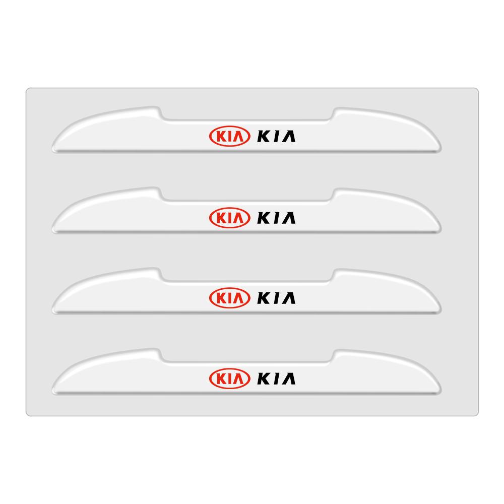 4PCS Car Door Edge Anti-collision Bar Stickers Silicone Protection Strip for Kia Sportage 3 Rio K2 Ceed Carnival Picanto Soul Pzce30