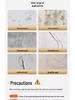 Waterproof Marble Tile-Look Wall Stickers for Living Room/Bathroom Renovation