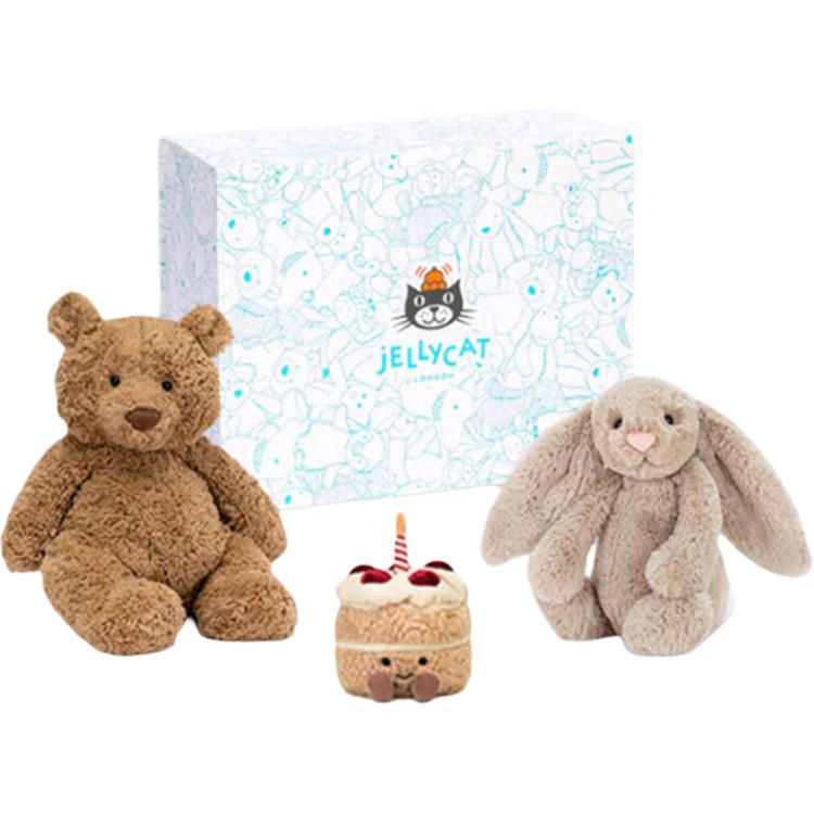

JELLYCAT Bonnie Rabbit Barcelo Bear Sweet Birthday Companionship Comfort Doll Plush Doll 29cm/13cm/23cm Height 29cm/13cm/23cm Length
