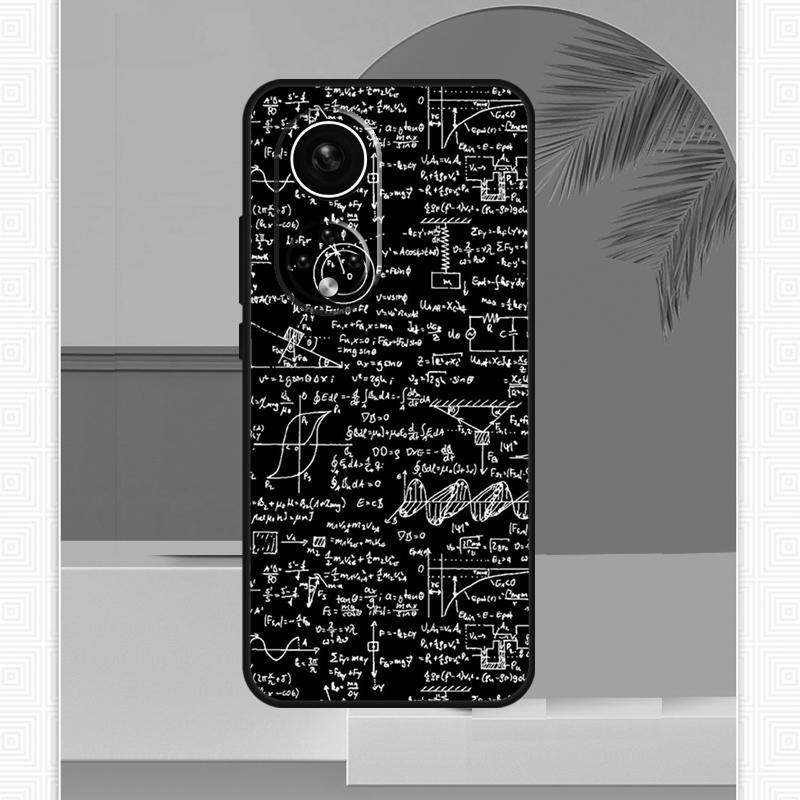 Physics Science Maths Formula Case For Honor Magic 400 Lite 200 5 6 7 Pro Honor X9c X9b X9a X8b X8a X8 X9 50 70 90 Cover