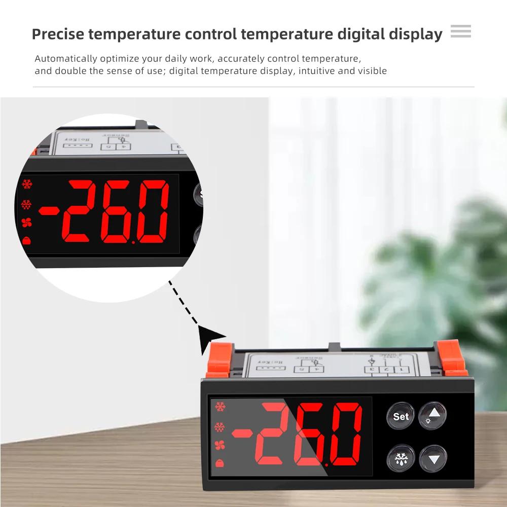 ECS-961 Digital Temperature Controller Thermostat Thermoregulator Aquarium Incubator Water Heater Temp 110V 220V 12V 24V