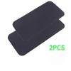 2pcs/ Pack RV Door Stop Mat Black Grey Fabric Anti-Slip Door Pads For Camper Caravan Or Motorhome Interior Accessories