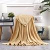 Simple Oversized Solid Color Soft Plush Blanket For Napping Sofa And Use Bedroom