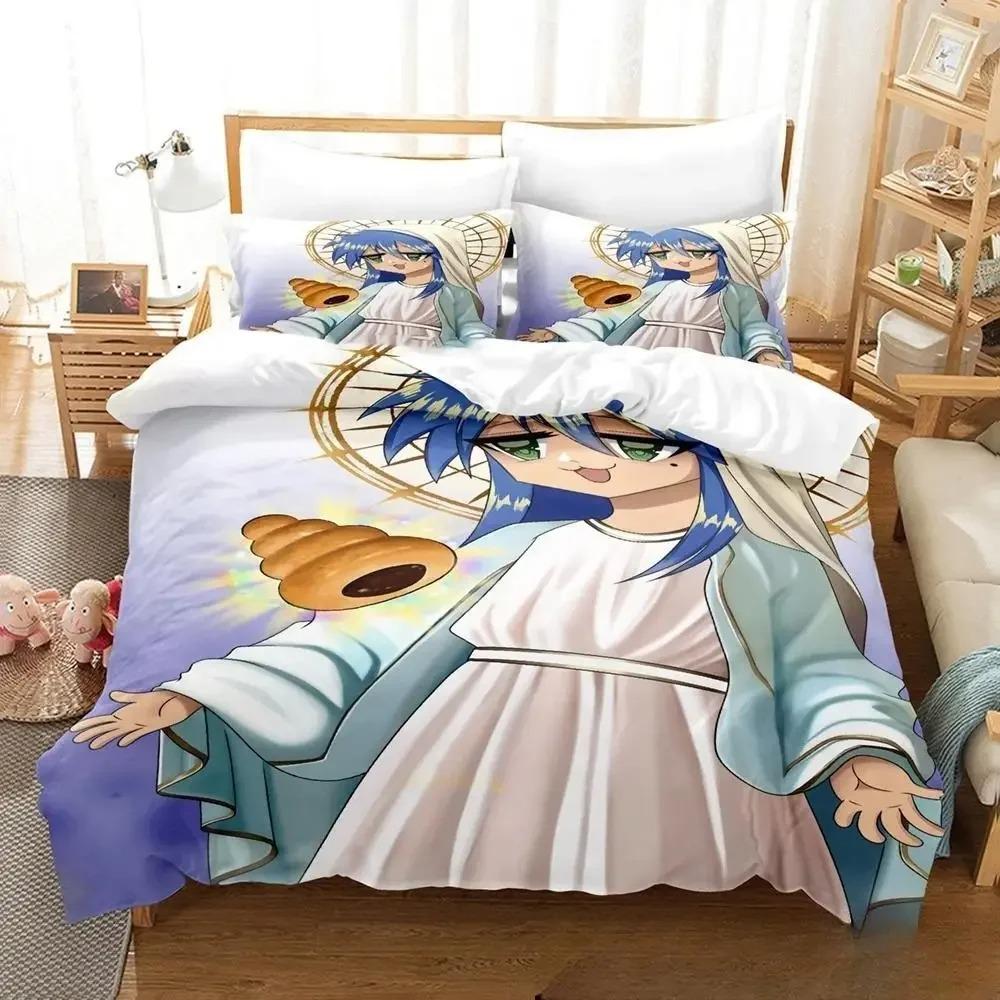 3D Anime Konata Izumi Lucky Star Bettwäsche-Set Bettbezug Bettset Steppdeckenbezug Kissenbezug Steppdecke King Queen Size Jungen Erwachsene