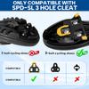 BUCKLOS Road Bike Pedal Platform Ultralight Clipless Bicycle Pedal for SPD SL Cycling Pedals Footrest with Cleats Bicycle Parts