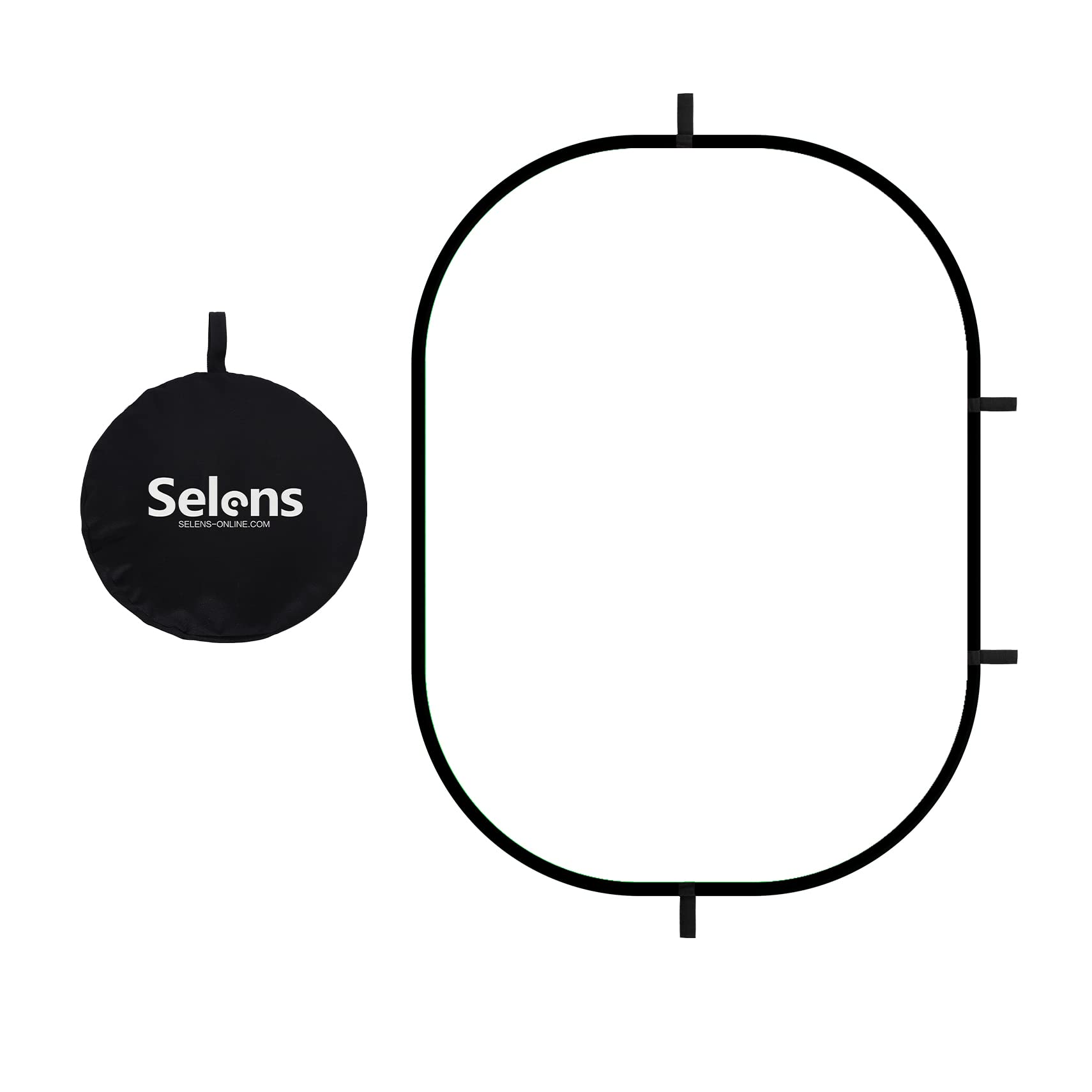 

Selens Soft Diffuser 120x180cm Reflector Lighting Panel Photography Studio Foldable with Storage Pouch Suitable for Studio Portrait Photography/Video белый