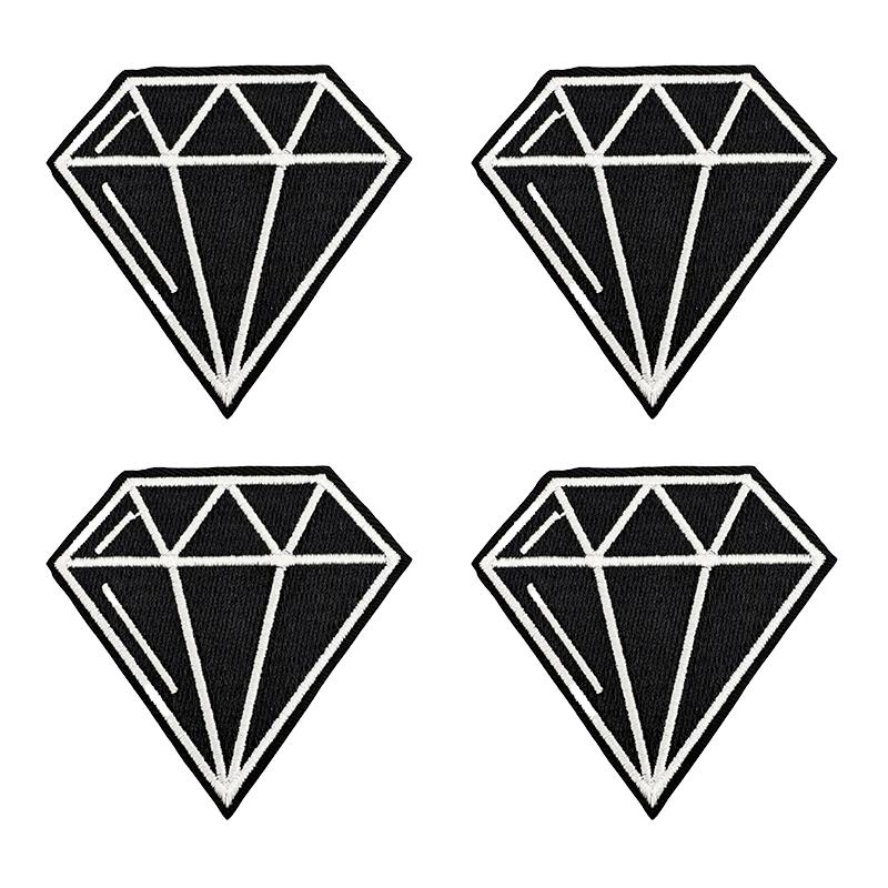 10pcs /Lots Western Cowboys Embroidered Patches Letter Patch Iron On Patches For Clothing Thermoadhesive Patches Jackets Hats Diy 