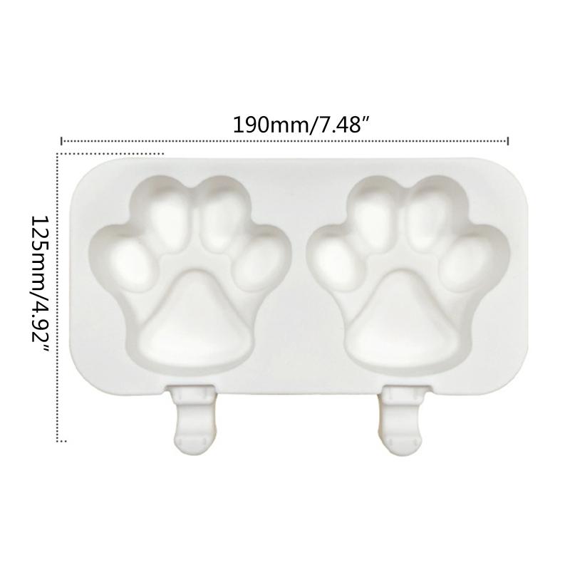 Silicone Ice for Pop Molds Easy Release Ice for Pop Maker Reusable DIY Popsicles Tray Holders for Making Ice Cream BPA F