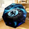 Football Club Emblem lion Umbrella 8-Frame for Travel, camping, Casual Lightweight Portable Umbrella, Essential for every family Holidays Gift