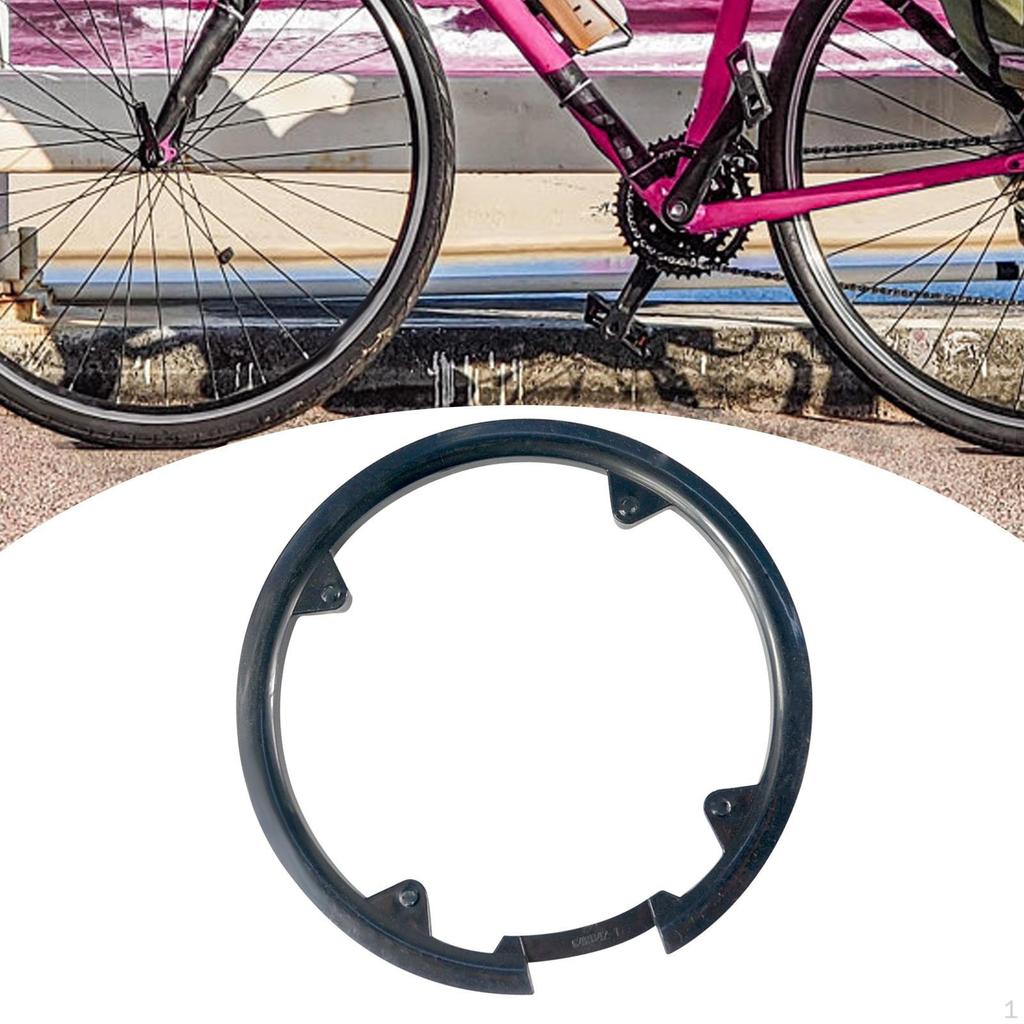 Bicycle Chain Guard Cover for Chainring and Crankset, Resin Wheel Protector MTB