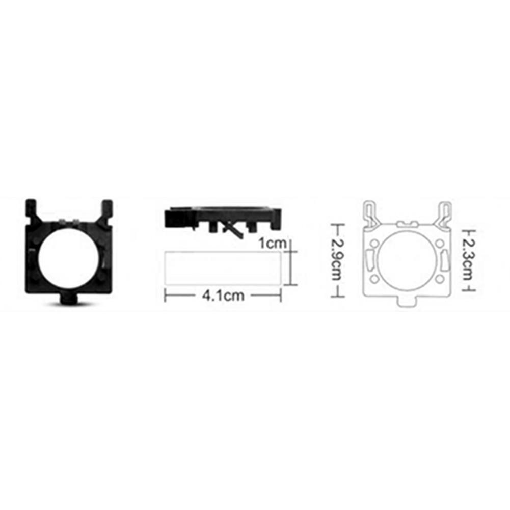2pcs Bulb Holders 3.98g/pc High Temperature Plastic