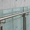 6 Stück Wandmontierter Treppenhalter Edelstahl Treppengeländerhalterung Wandmontierte Hardware-Zubehörteile