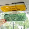 Car Sun Visors Shield with Easy Clips Installation Antiglare Accessory for Improved Daytime Nighttime Driving Experience