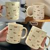 Tazza in Ceramica Cane Bassotto Carino Cartone Animato Cane Salsiccia Tazze da Caffè Tè Tazza per la Colazione di Casa Tazza Regalo di Natale Compleanno