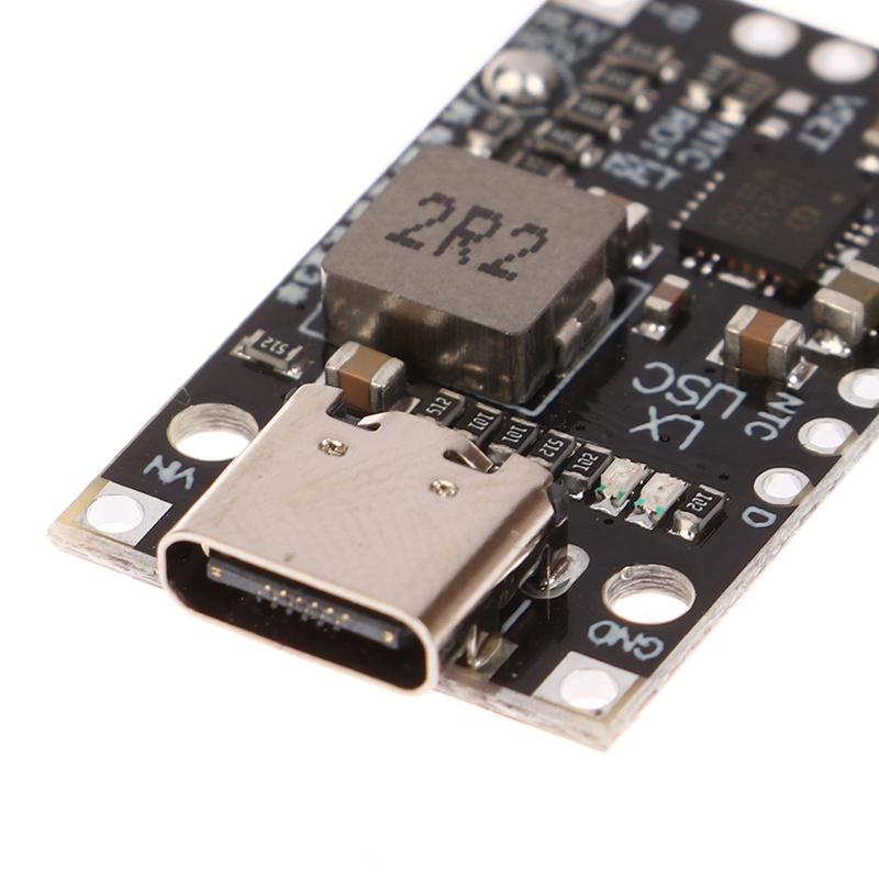 3.7V Lithium Battery Supporting Fast Charging Balance With Indicator Light Type-C Usb Charging Enhancement Module