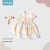 Baby Girl's Summer Sleeveless Princess Dress