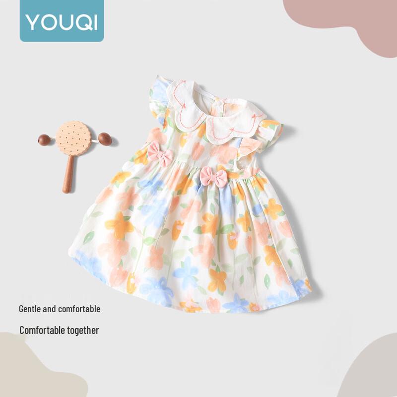 Baby Girl's Summer Sleeveless Princess Dress