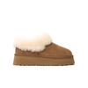 Internal and external wool integrated low-top warm snow boots women's winter piled and thickened 2025 winter fluffy shoes warm models