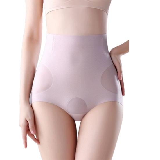 Hohe Taillenunterwäsche zur Kontrolle Vollabdeckung Hipster Damen Bauchhöschen Nahtlos Weich Dehnbar