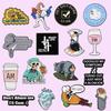 Cartoon Adorable Animal Alphabet Metal Badge Cute Brooch Accessory Set For All Ages